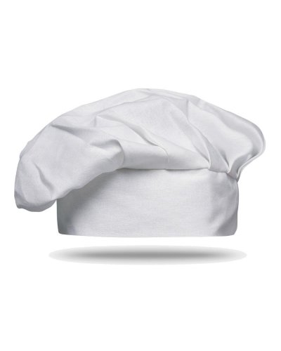 Cappello CHEF in cotone Bianco