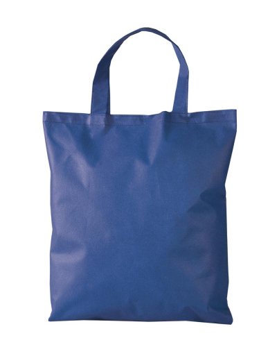 Borsa shopper TNT manici corti Blu