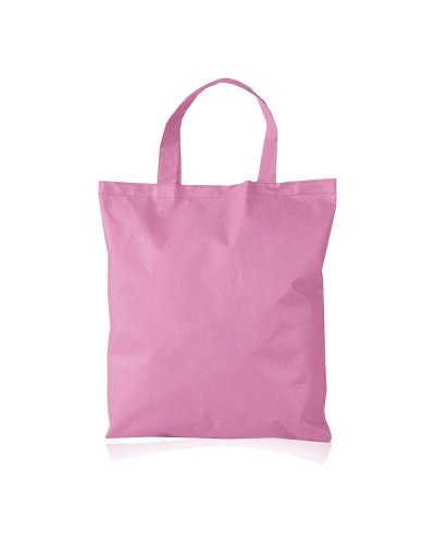 Borsa shopper TNT manici corti Rosa