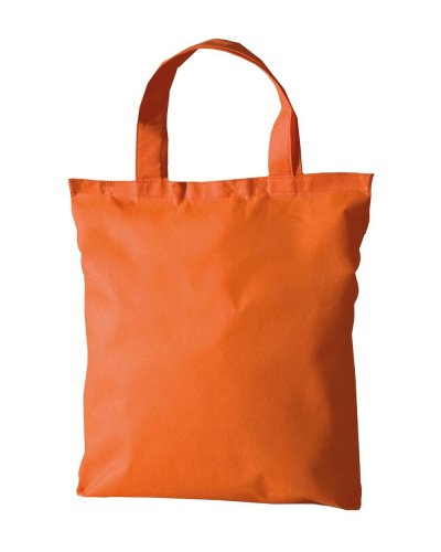 Borsa shopper TNT manici corti Arancio
