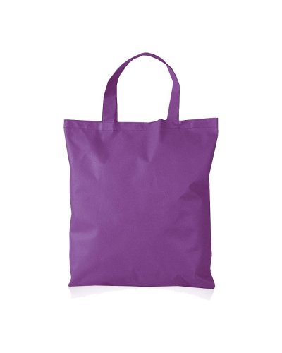 Borsa shopper TNT manici corti Viola