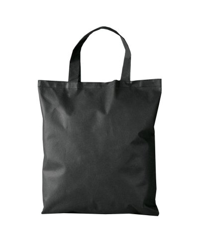 Borsa shopper TNT manici corti Nero