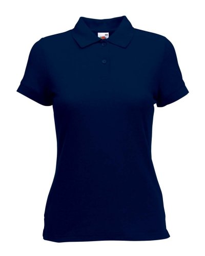 Polo tessuto misto Deep navy