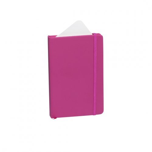 Block Notes Kine A6 Similpelle Colorato con Elastico e Segnalibro