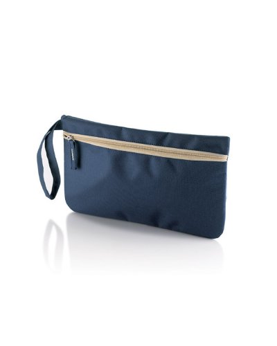 Porta documenti da viaggio Londra Blu Navy / Beige