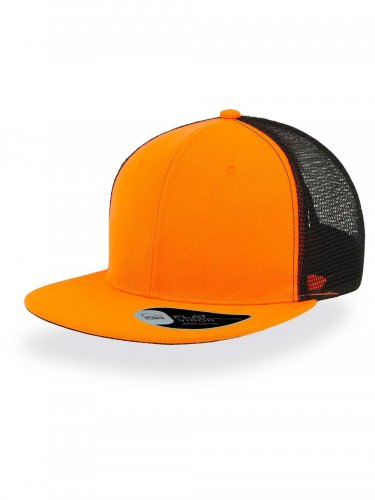 Cappellino Snap Mesh Orange