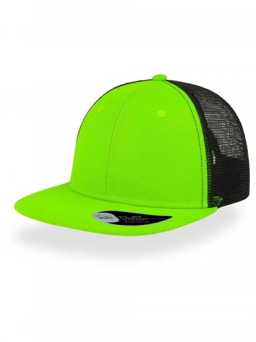 Cappellino Snap Mesh Green