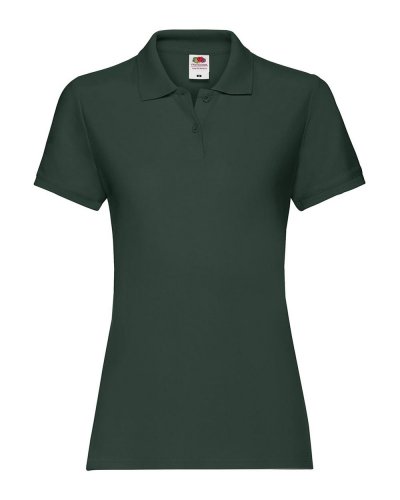Polo Lady-Fit Premium Forest green