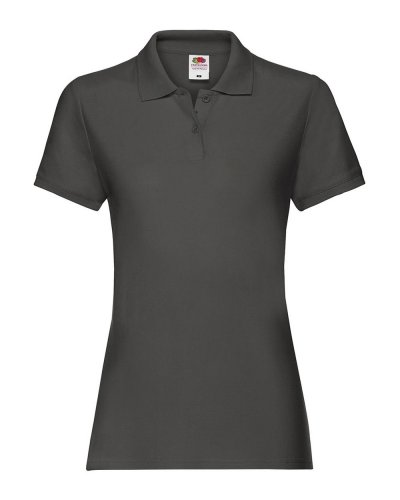 Polo Lady-Fit Premium Light graphite