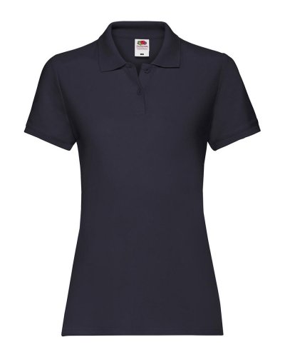 Polo Lady-Fit Premium Deep navy