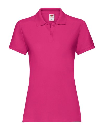Polo Lady-Fit Premium Fucsia