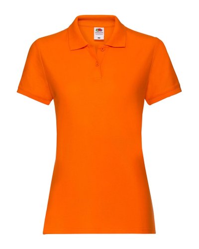 Polo Lady-Fit Premium Arancione