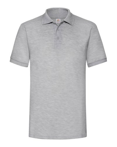 Polo Heaviweight 65/35 Heather grey