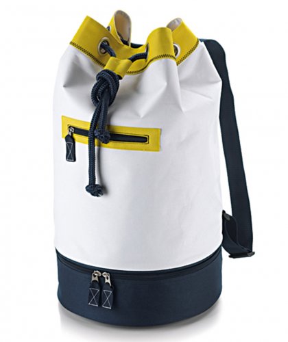 Sacca Cubana Blu Navy / Giallo