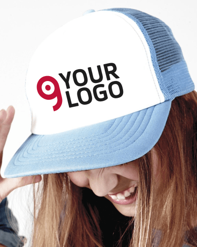 Cappellino  Junior Snapback Trucker Vintage 100% Cotone Mesh