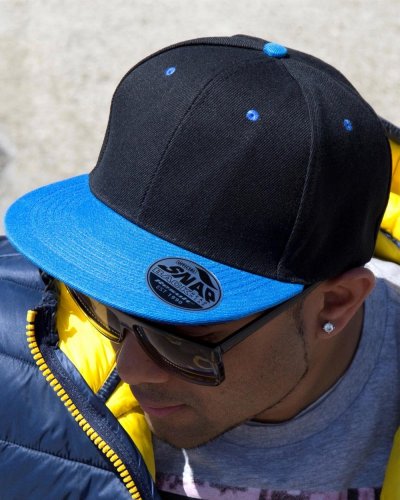 Cappellino visiera contrasto piatta Bronx Original