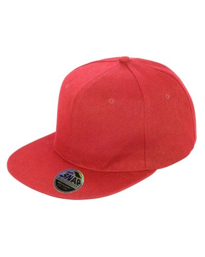 Cappellino visiera piatta Bronx Original  Rosso