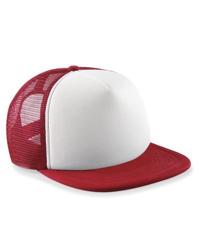Cappellino Junior Vintage Snapback Trucker Classic Red/White