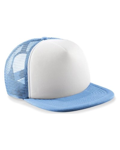 Cappellino Junior Vintage Snapback Trucker Sky Blue/White