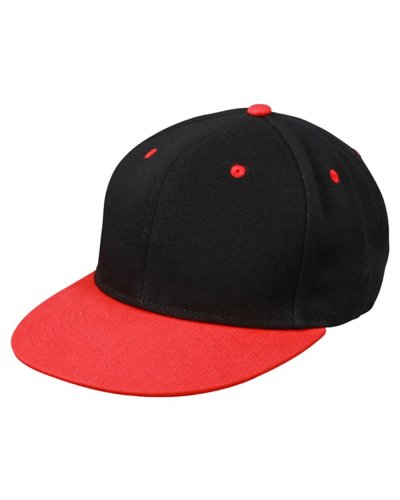 6 Panel Pro Cap Black/Tomato