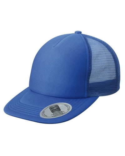 5 Panel Flat Peak Cap Royal