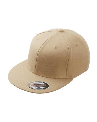 Flexfit Flat Peak Cap Khaki