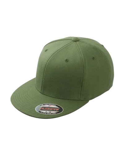 Flexfit Flat Peak Cap Olive