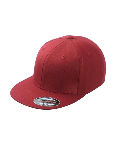 Flexfit Flat Peak Cap Wine