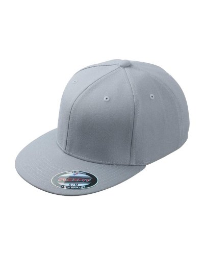 Flexfit Flat Peak Cap Light Grey