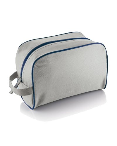 Beauty case Parigi Grigio / Blu Avio