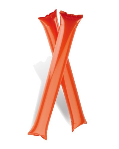 Coppia di bastoni gonfiabili Bang-Bang Rosso
