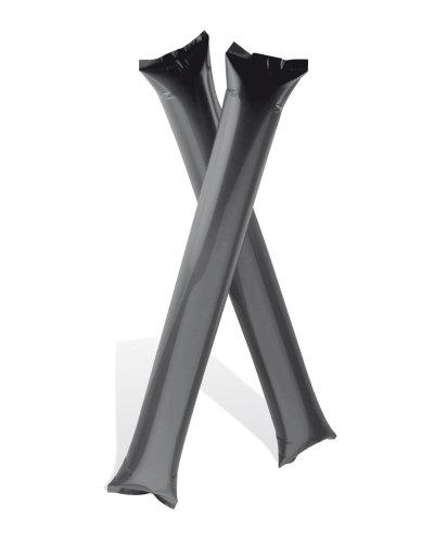 Coppia di bastoni gonfiabili Bang-Bang Nero