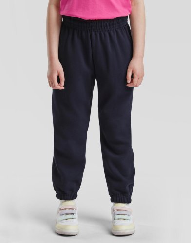 Kids Jog: Pantaloni tuta cotone, elastico vita e fondo