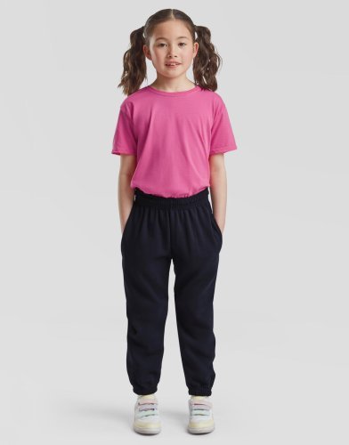Kids Jog: Pantaloni tuta cotone, elastico vita e fondo