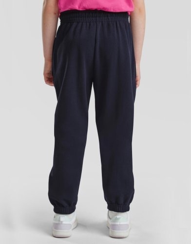 Kids Jog: Pantaloni tuta cotone, elastico vita e fondo