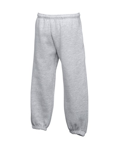Pantalone bambino fondo elasticizzato Heather grey