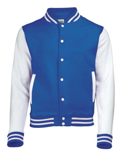Varsity Jacket Royal/White