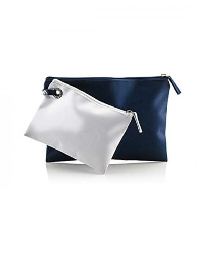 Beauty case Ischia Blu Navy  /Bianco