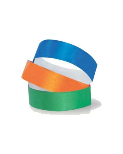 Braccialetto monouso colorato in Tyvec