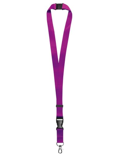 Laccio da collo con moschettone in metallo