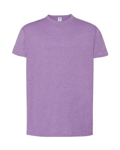 T-Shirt Regular Fluo Lavender Heather