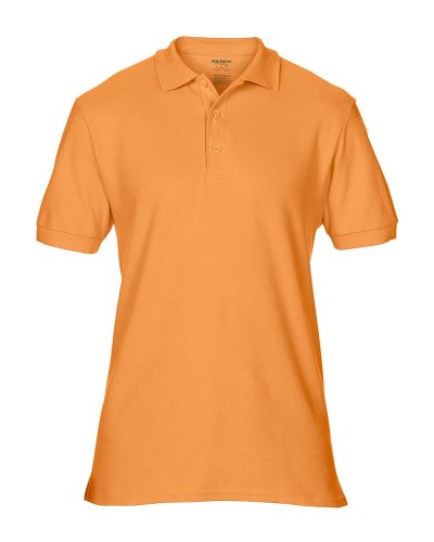 Polo Premium Cotton doppio piquè Tangerine