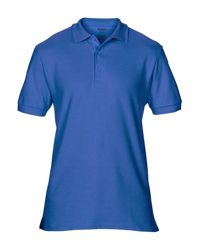 Polo Premium Cotton doppio piquè Royal