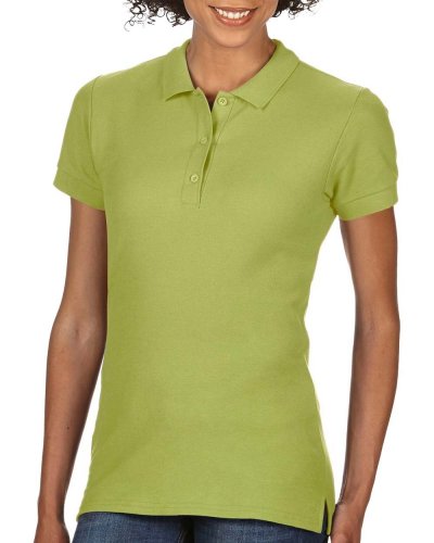 Polo donna Premium Cotton doppio piquè Kiwi