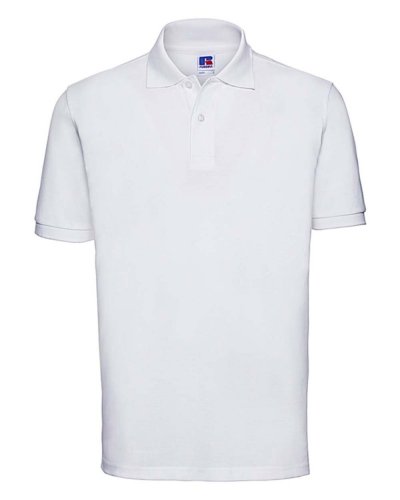 Polo Piqué Bianco