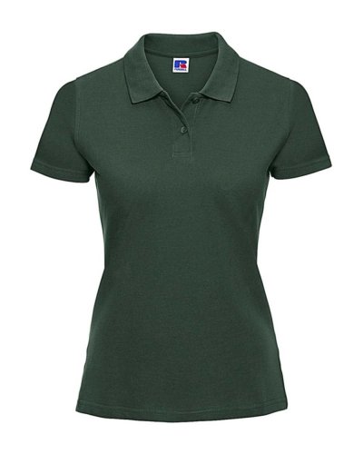 Polo piqué donna Bottle Green