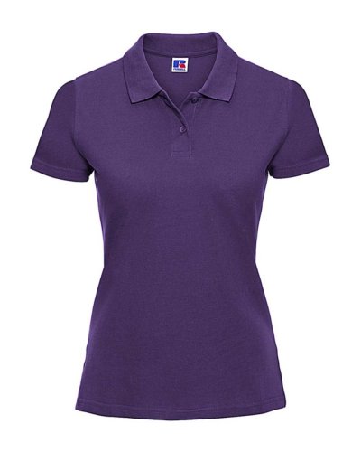Polo piqué donna Purple