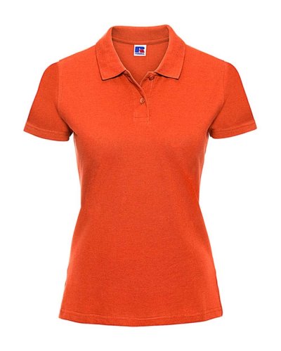 Polo piqué donna Arancione