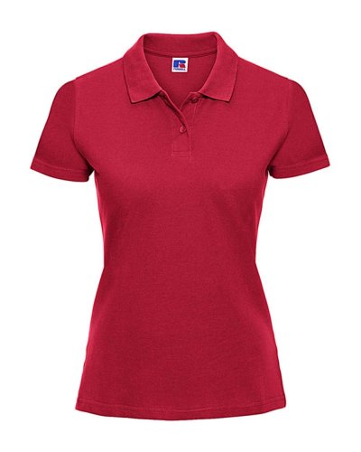 Polo piqué donna Classic Red