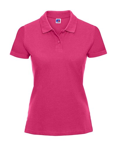 Polo piqué donna Fuchsia